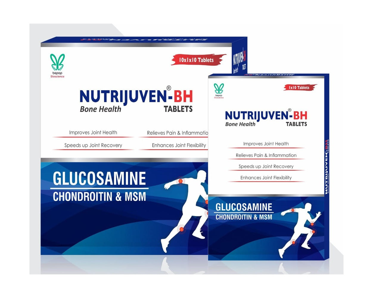 Bepop Bioscience Nutrijuven BH Bone Health Supplement Tablets - 30 Tabs