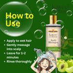 Kayee Ayurveda Amla Bhringraj Shampoo for Hair Growth & Hair Fall Care | Herbal Ayurvedic Shampoo with Amla & Bhringraj for Scalp Cleansing, Hair Nourishment, Strength, Smoothness & Natural Shine | 210 ml