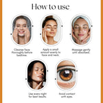Kayee Ayurveda 20% Vitamin C Night Cream for Face, Brightening & Moisturizing Overnight Facial Cream for Dull Skin, Helps Improve the Appearance of Dark Spots, Uneven Skin Tone & Texture | 50 g