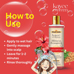 Kayee Ayurveda Hibiscus Fenugreek Shampoo for Hair Growth & Hair Fall Care | Herbal Shampoo with Hibiscus & Fenugreek for Scalp Cleansing, Hair Nourishment, Strength, Smoothness & Natural Shine | 210 ml