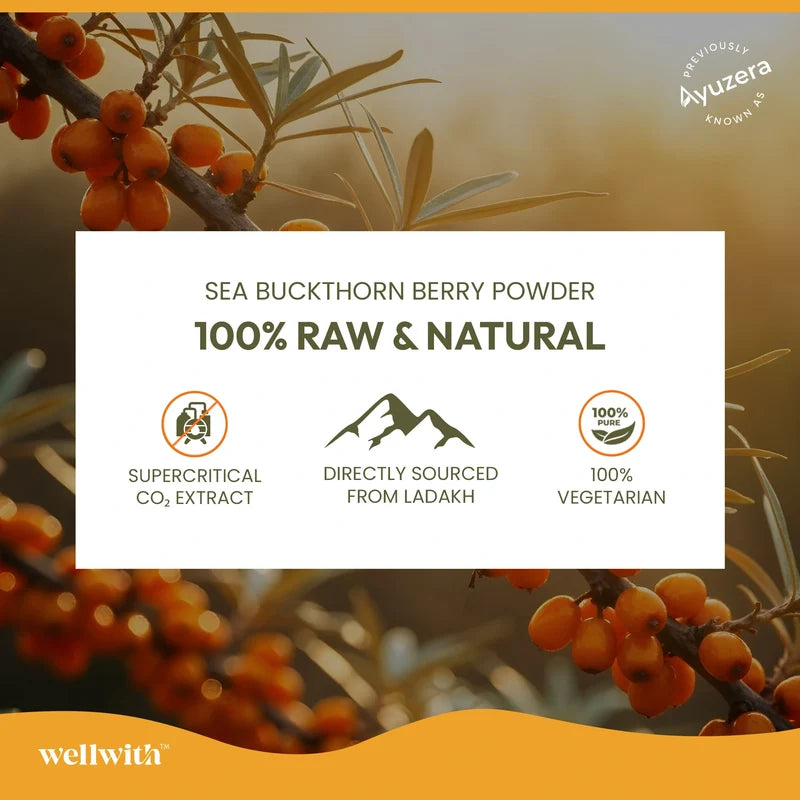 WellWith Sea Buckthorn Omega 7 Oil Capsule (30 Each)
