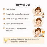 Kayee Ayurveda 20% Vitamin C Face Serum for Face | Brightening & Antioxidant Facial Serum for Dull & Uneven-Looking Skin | Helps Improve the Appearance of Dark Spots, Uneven Skin Tone & Skin Texture | Lightweight Daily Skincare for Women & Men | 30 ml