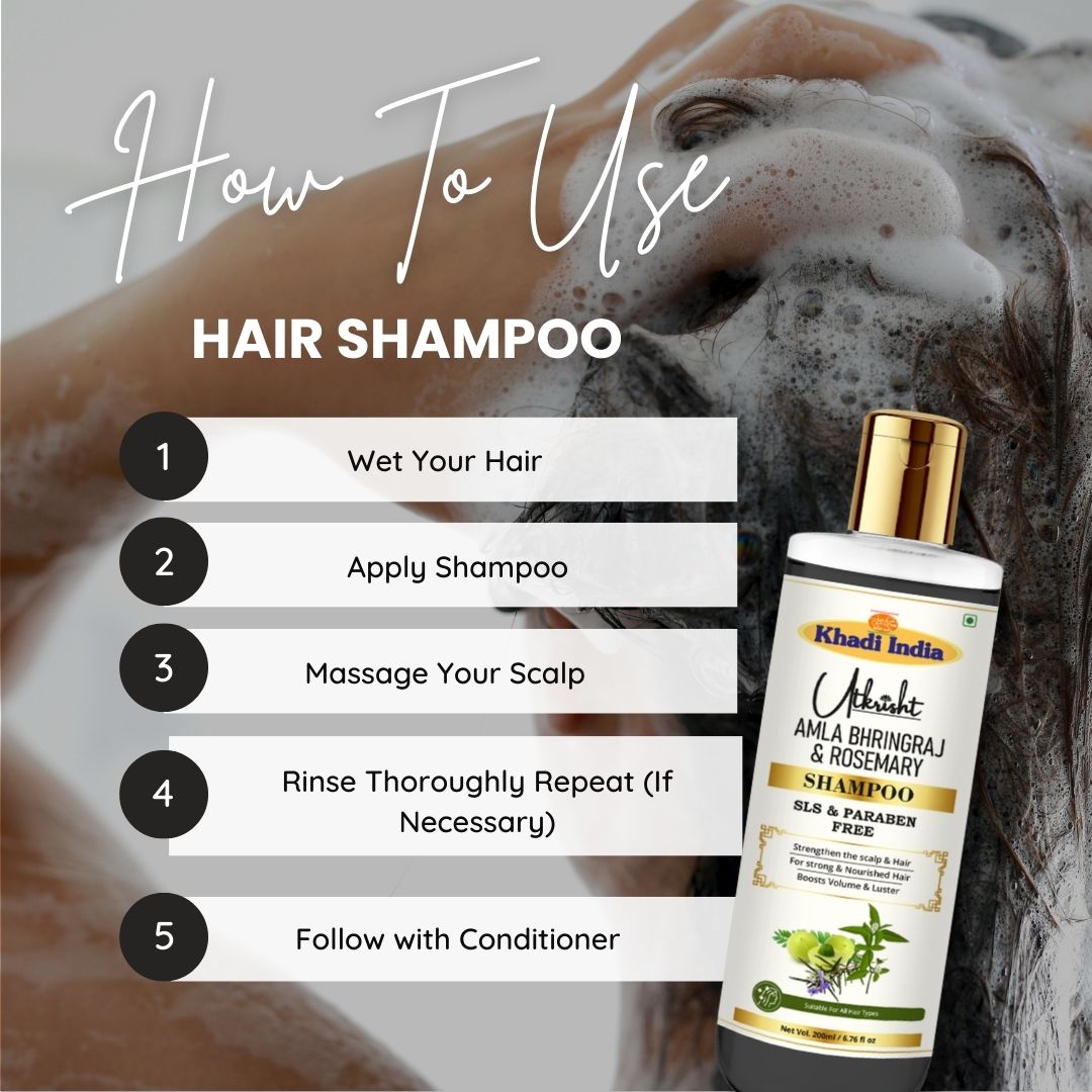Khadi Amla & Bhringraj Shampoo (200ml)