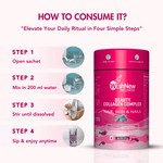 Wishnew Wellness Beauty Collagen Complex Sachet - Blueberry - (10gm Each)