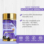 Vitaminnica Boswellia Serrata 2500mg - Joint Comfort & Mobility Support, 60 Vegan Capsules