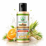 Bhudevam Naturals Khadi Orange & Lemongrass Hair Conditioner – Chemical Free Frizz Control & Shine Boost Formula-210ML
