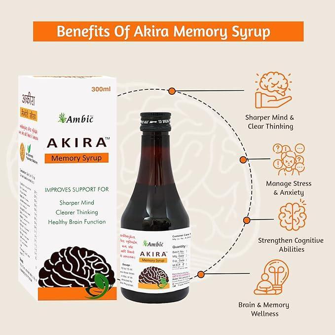 Ambic Akira Memory Syrup (300ml Each)