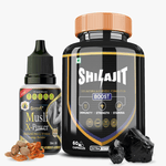 Divya Shree Shilajit Capsule & Musli X-Power Oil Performance Booster Kit For Men