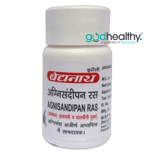 Baidyanath (Jhansi) Agnisandipan Ras Tablet - 80 Tab