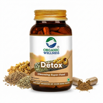 Organic Wellness Detox Capsules - 90 Vegetarian Capsules