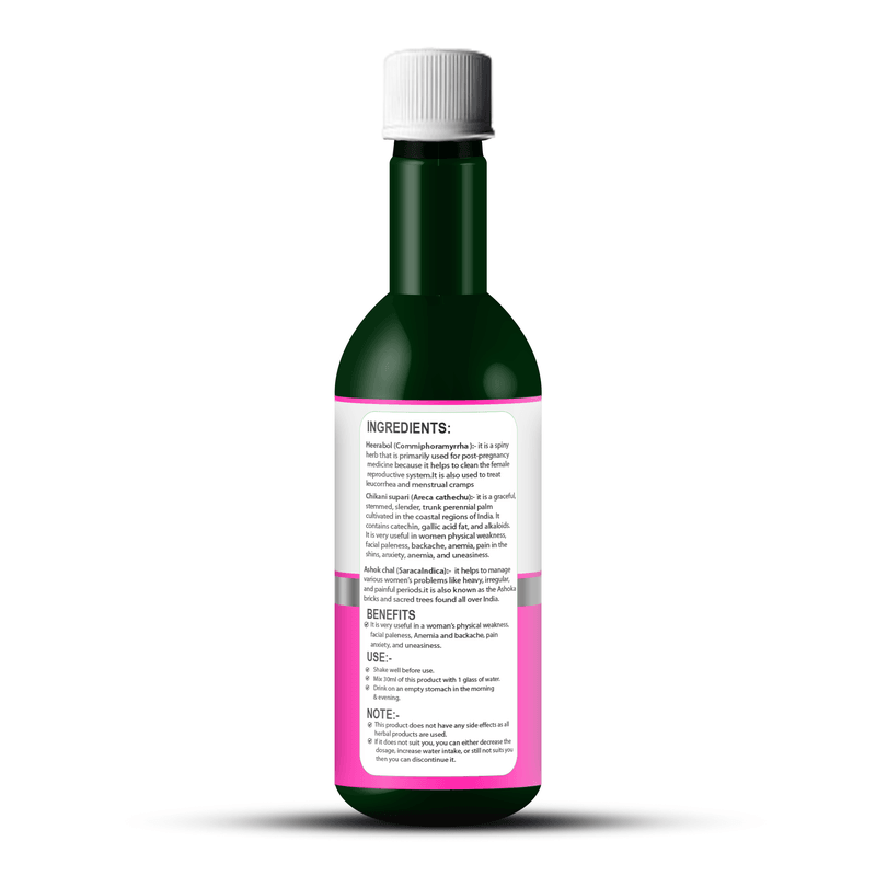 Zenius Lady Care Juice - Hormonal Balance, Menstrual Health, and Vitality Booster for Women - 500ml Juices