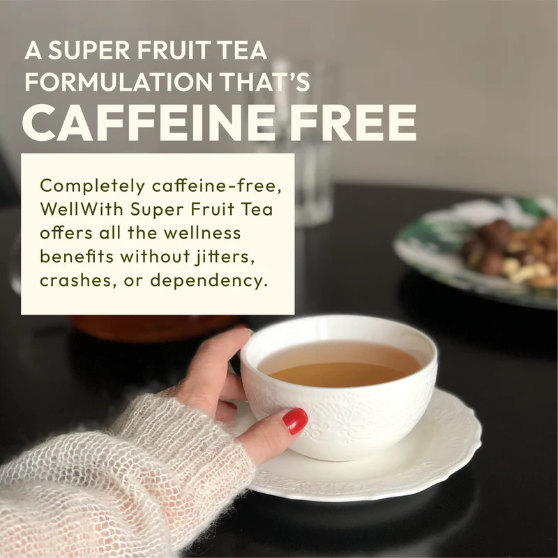 WellWith Sea Buckthorn Super Fruit Tea (20 Infusion Tea Bags, 2g Each)