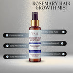 VASL Rosemary Hair Growth Mist 130ml - Anti Hair Fall & Dandruff Spray