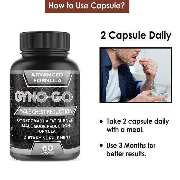 Gyno-Go Male Chest Reduction Capsules