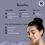 Dermistry 30% AHA 5% PHA 2% BHA Instant Glow Peeling Solution