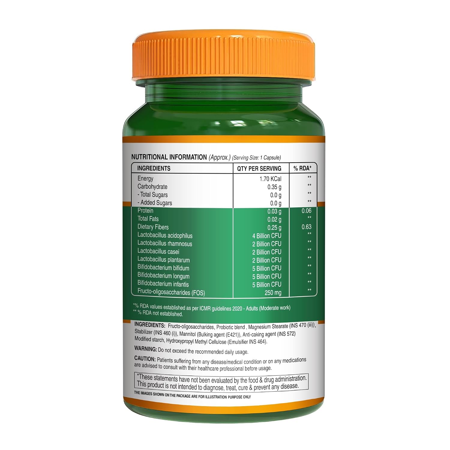 Pure Nutrition Good Gut 60 Capsules | Digestive Health & Gut Wellness Support Supplement