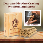 Royal Swag Herbal Bidis - Tobacco & Nicotine Free (Pack of 200 Sticks)
