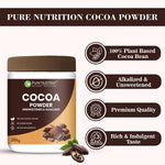 Pure Nutrition Cocoa Powder 50g | Unsweetened Natural Cocoa Powder | Rich Chocolate Flavor