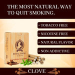 Royal Swag Herbal Filter Bidis - Tobacco & Nicotine Free (Pack of 20 Sticks)