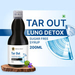 Royal Swag Ayurvedic Lung Detox Syrup - Sugar Free for Smokers & Pollution (200ml)