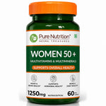 Pure Nutrition Women’s Multivitamin 50+ 60 Tablets | Daily Vitamins & Minerals for Women