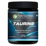 Pure Nutrition L-Taurine Powder 200g | Premium Amino Acid Supplement | Boosts Muscle Recovery & Performance | Supports Energy, Heart Health, & Overall Wellness | Ideal for Fitness, Stamina, & Active Lifestyle