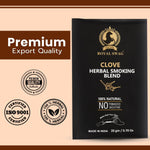 Royal Swag Herbal Smoking Mixture Clove Flavour - Tobacco Free (20g / 0.7 oz Pouch)