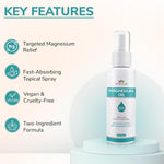 Vitaone Magnesium Oil Spray | Pure Transdermal Magnesium Chloride for Muscle Recovery & Joint Support (100ml)