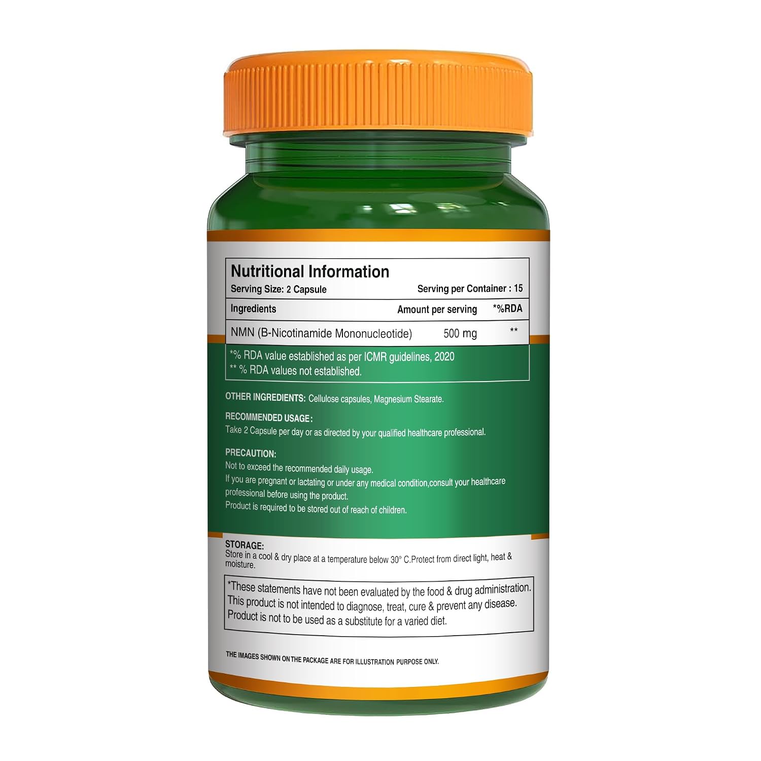 Pure Nutrition Liposomal NMN 30 Capsules | Cellular Energy & Healthy Aging Support Supplement