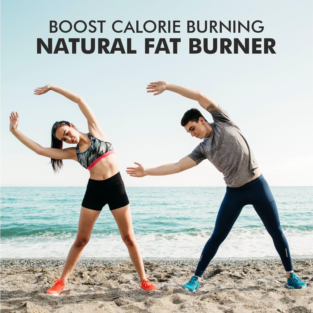 Vitaminnica Vita Shred Fat Burner Capsules - Thermogenic Metabolism & Appetite Support, 60 Veg Capsules