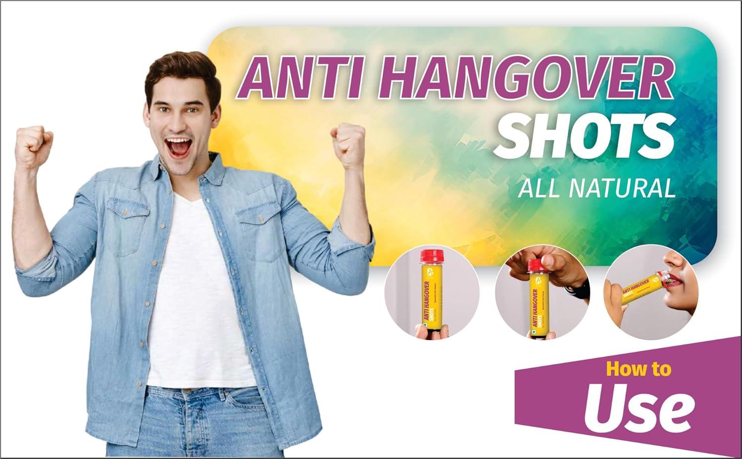 Bonaiyu Anti Hangover Shots (40ml Each) Spearmint Lemon