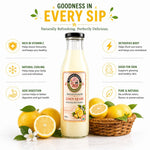 Baramasa Harvest Lemon Squash (500ml) | Refreshing Himalayan Citrus Drink | Rich in Vitamin C & Hydration Support