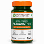 Pure Nutrition Astaxanthin 10mg, 60 Capsules | Antioxidant & Cellular Health Support Supplement