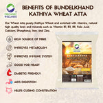 Organic Wellness Kathiya Wheat Atta 5 KG Pack