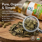 Organic Wellness Gurmaar Gymnema Sylvestre 100 grams Tin Pack
