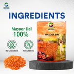 Organic Wellness Masoor Dal Split - 450 grams