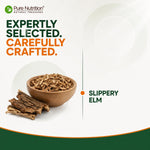 Pure Nutrition Slippery Elm 60 Capsules | Herbal Digestive & Gut Health Support