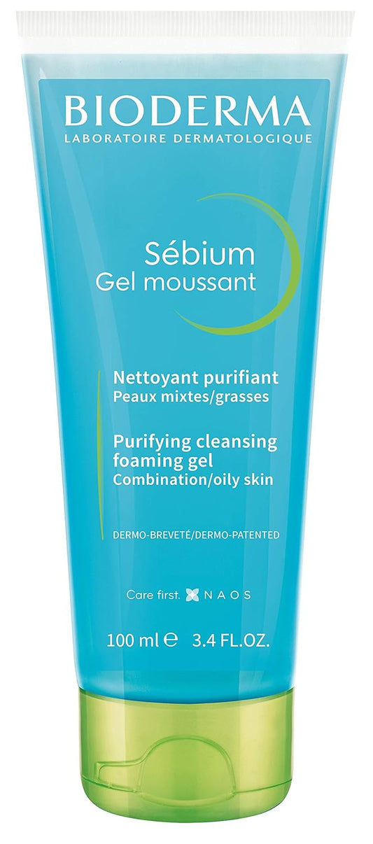 Bioderma Sebium Moussant Purifying Cleansing Foaming Gel - 100ml