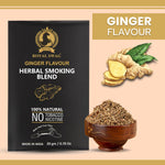 Royal Swag Herbal Smoking Mixture Ginger Flavour - Tobacco Free (20g / 0.7 oz Pouch)