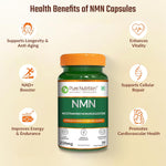 Pure Nutrition NMN, Nicotinamide Mononucleotide Capsules (250mg), Supports Longevity & Metabolism | Boosts NAD+ | Supports Healthy Aging & Increases Energy Levels - 30 Veg Capsules