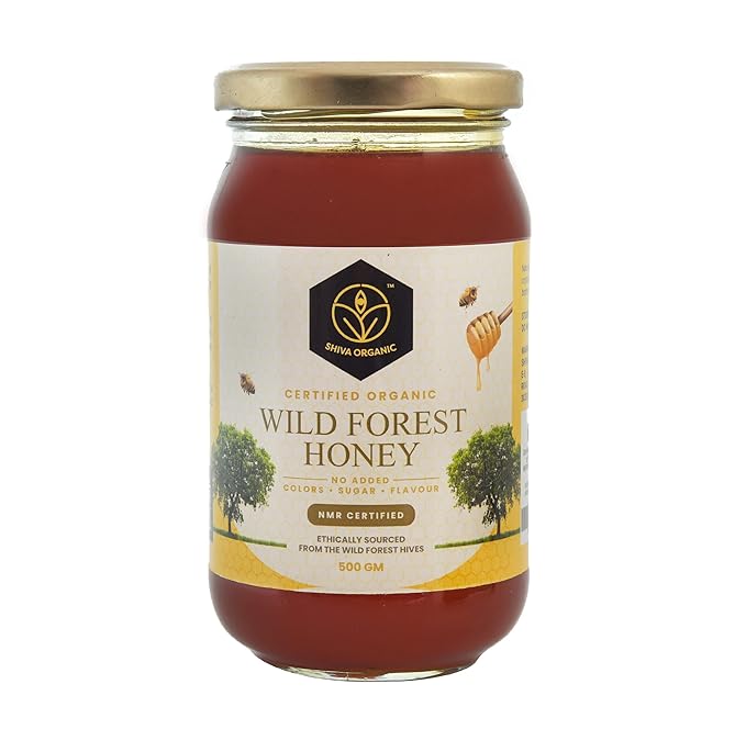 Shiva Organic’s Wild Forest Honey