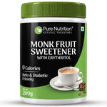 Pure Nutrition Monk Fruit 200g | Natural Zero-Calorie Sweetener | Sugar Alternative
