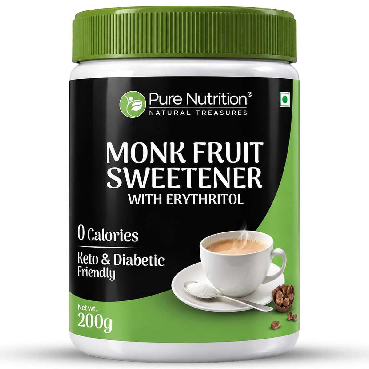 Pure Nutrition Monk Fruit 200g | Natural Zero-Calorie Sweetener | Sugar Alternative
