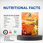Organic Wellness Masoor Dal Split - 450 grams