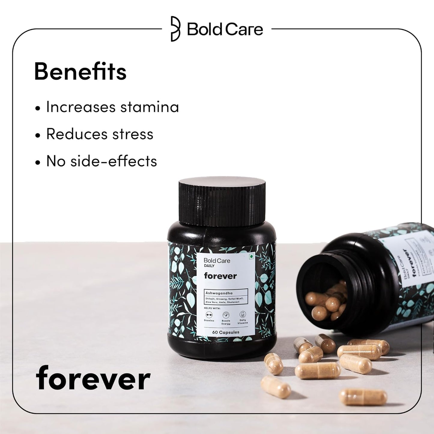 Bold Care Daily Forever Stamina Support Tablet - 60 Tablets