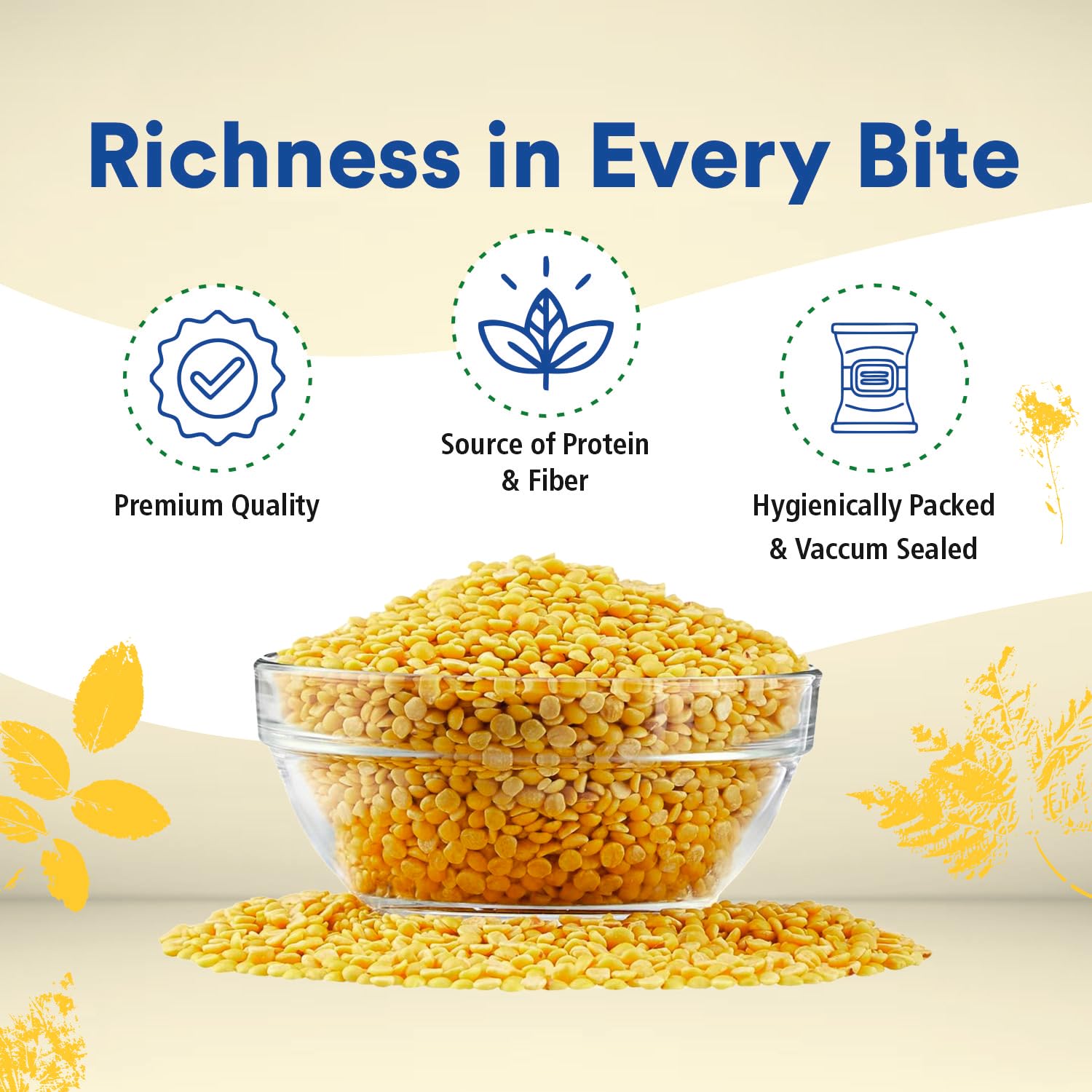 Organic Wellness Matar Dal - 450 grams