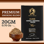 Royal Swag Herbal Smoking Mixture Clove Flavour - Tobacco Free (20g / 0.7 oz Pouch)