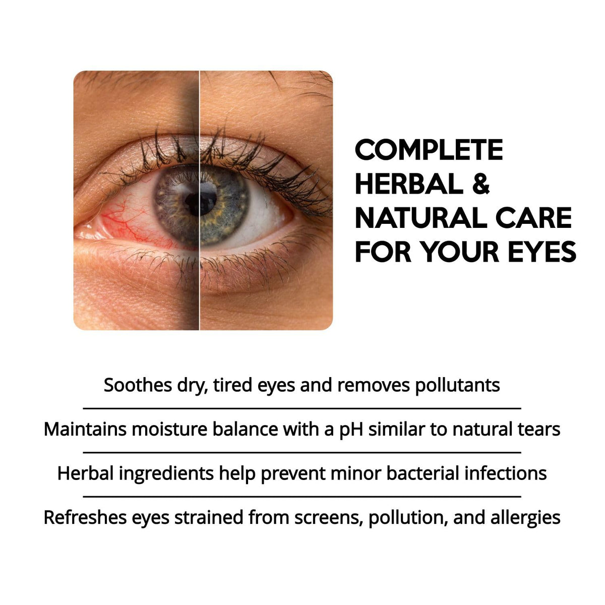 Khojati Twinkle Ayurvedic Eye Drops | Soothing, Cooling & Cleansing Eye Care | Chemical-Free | Pack of 4 (7 ml each)