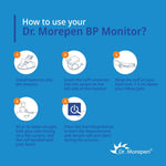 Dr. Morepen Arm Blood Pressure Monitor Model Bp 14, Multicolor