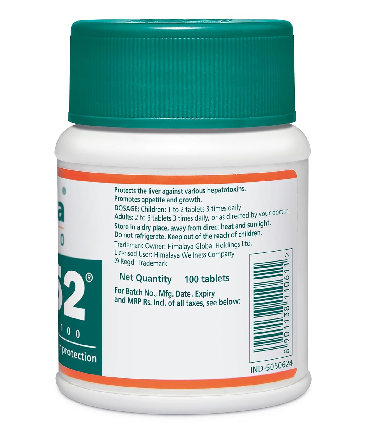 Himalaya Liv. 52 Tablet | For Liver Care - 100 Tablets